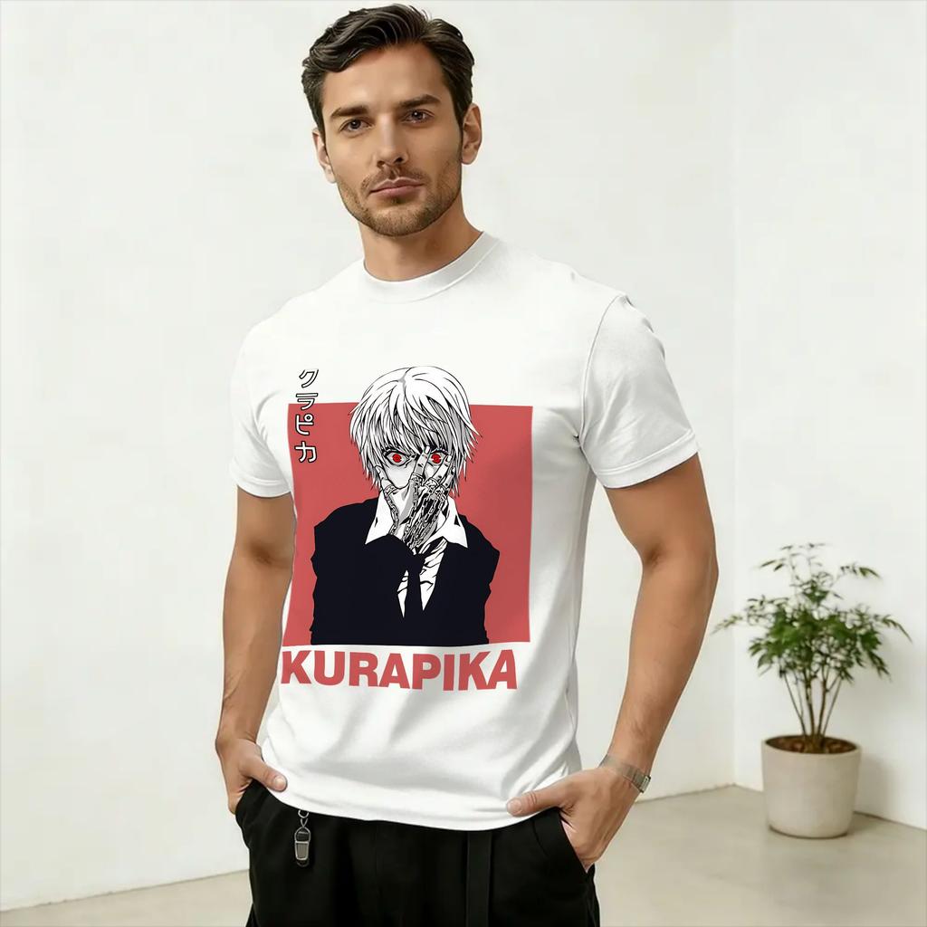 Unisexs Kurapika T Shirt Cotton Tops Vintage Short Sleeve O Neck Tees Gift Idea TShirts