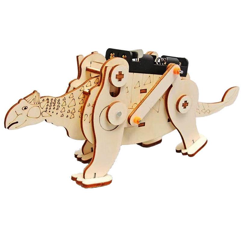 Wooden Ankylosaurus Model Dinosaur Educational Toy Building Kit for Kids See Details