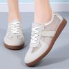 Men Women Summer Spring Autumn Casual Sneakers Breathable Mesh New Flat Women's Ladies Moral Training Shoes Breathable Material for Hot Summer Days