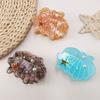Ocean Series Pearl Shell Hairpin Grab Clip Personalized Creative Shark Clip Back Head Disc Hair Grab Hair Accessories