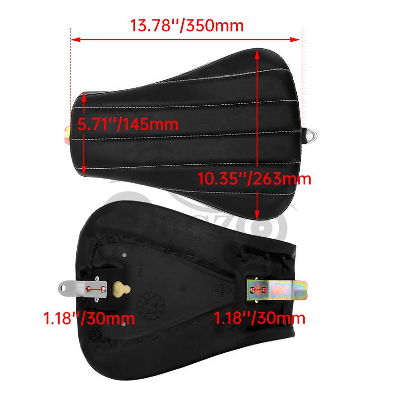 XL1200 X48 kožená sada polštářů sedadel pro úpravy Harley