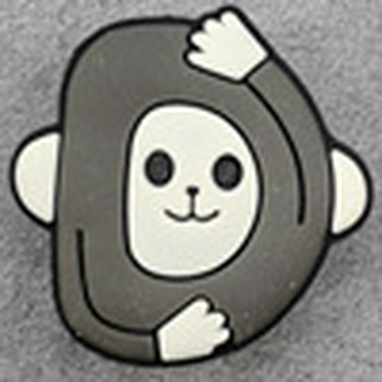 Animal Letter Shoe Charms: Creative Cartoon Detachable Buckles for Garden Clogs