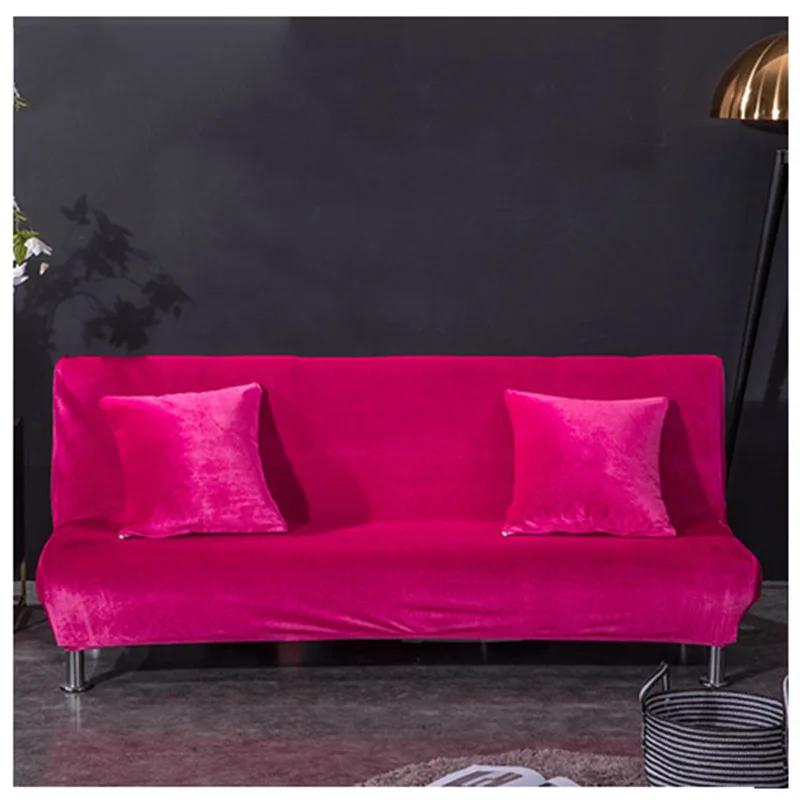 

Чехол для складного дивана-кровати, чехол для дивана без подлокотников для гостиной, эластичный чехол для дивана, чехол для мебели S Length 120-155cm