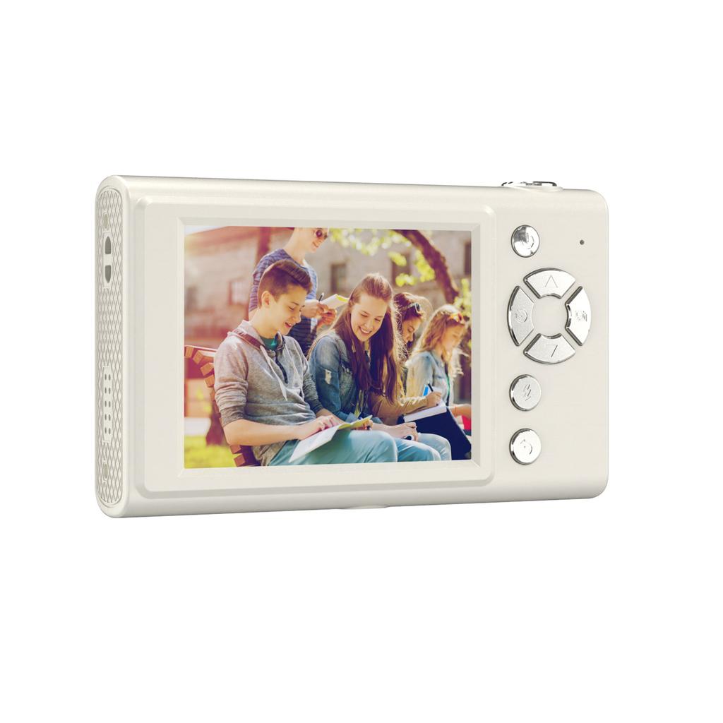 1080P Digital Camera Digital Video Camera 48MP 2.8 Inch Screen Auto   16X Zoom Built-in LED Fill Light for Teens Students Friends