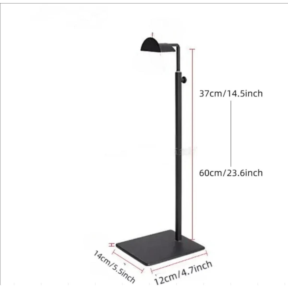 

Регулируемая полированная черная/золотая/серебристая подставка-полка для сумок, подвесная стойка-органайзер для хранения чёрный