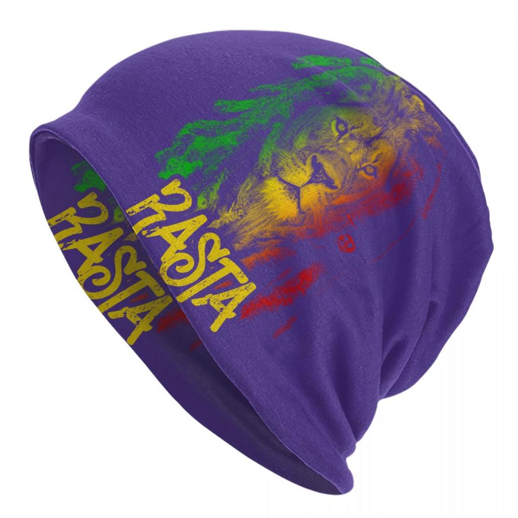 Rainbow Heartbeat Reggae Rasta Colors Beanie Cap Unisex Winter Bonnet  Knit Hats Outdoor Jamaica Jamaican Skullies Beanies Hats