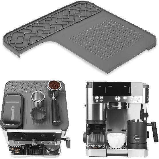 Top Mat for Ninja Luxe Cafe Espresso Machine ES601 – Protect Top Surface Food Grade Silicone Tamping Mat for Ninja luxe Cafe Accessories –
