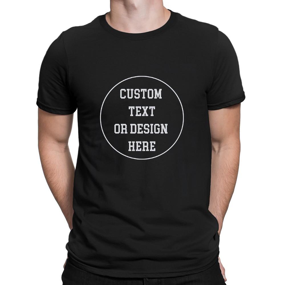 

Personalised Add Your Own Design Here Custom Novelty Mens Womens T-Shirts #NED S