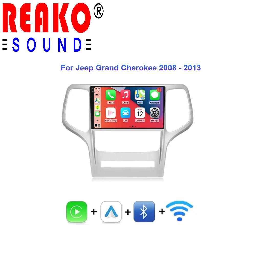 

9 Android для Jeep Grand Cherokee 2008 2009 2010 2011 2012 2013 IPS экран автомобильное радио мультимедиа видео Carplay навигация 4 core 2GB+64GB carplay