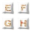 Polyester Pillowcase Automobile Decoration Home 26 English Letter Printed Pillowcase