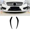 Mercedes Klasa A W176 AMG Przedni Zderzak Dolny Spoiler Splitter (13-15) - 1 para