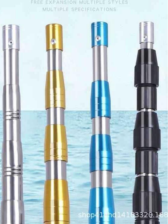 10m Stainless Steel Telescopic Pole for Fruit Picking, Ground Insert, Bird Deterrent, and Net Use