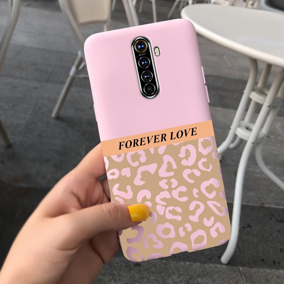 For Realme X2 Pro Phone Case Realme XT X2 Lovely Printing Candy Color Silicone Back Cover For RealmeX2 X 2 Pro XT Soft TPU Coque