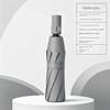 Fully Automatic Large Umbrella, Thickened and Reinforced, Foldable, Sunshade, Uv Protection, Dual-Use for Sun and Rain, Suitable for Men and Women