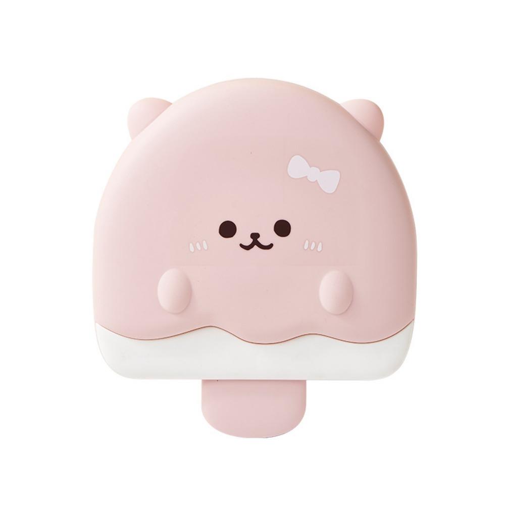 

Portable Divided Serving Platter Cute Snacks Storage Containers Snack Box розовый