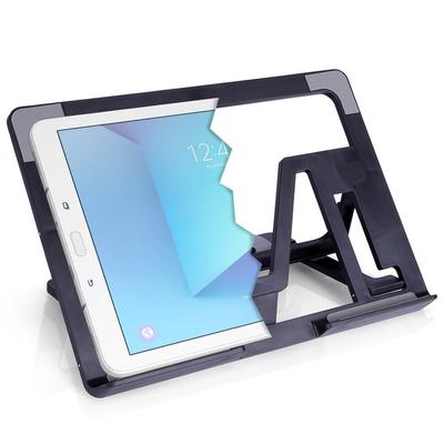 Stojak Uniwersalny Uchwyt Składany Regulowany Czarny Podstawka Na Tablet
