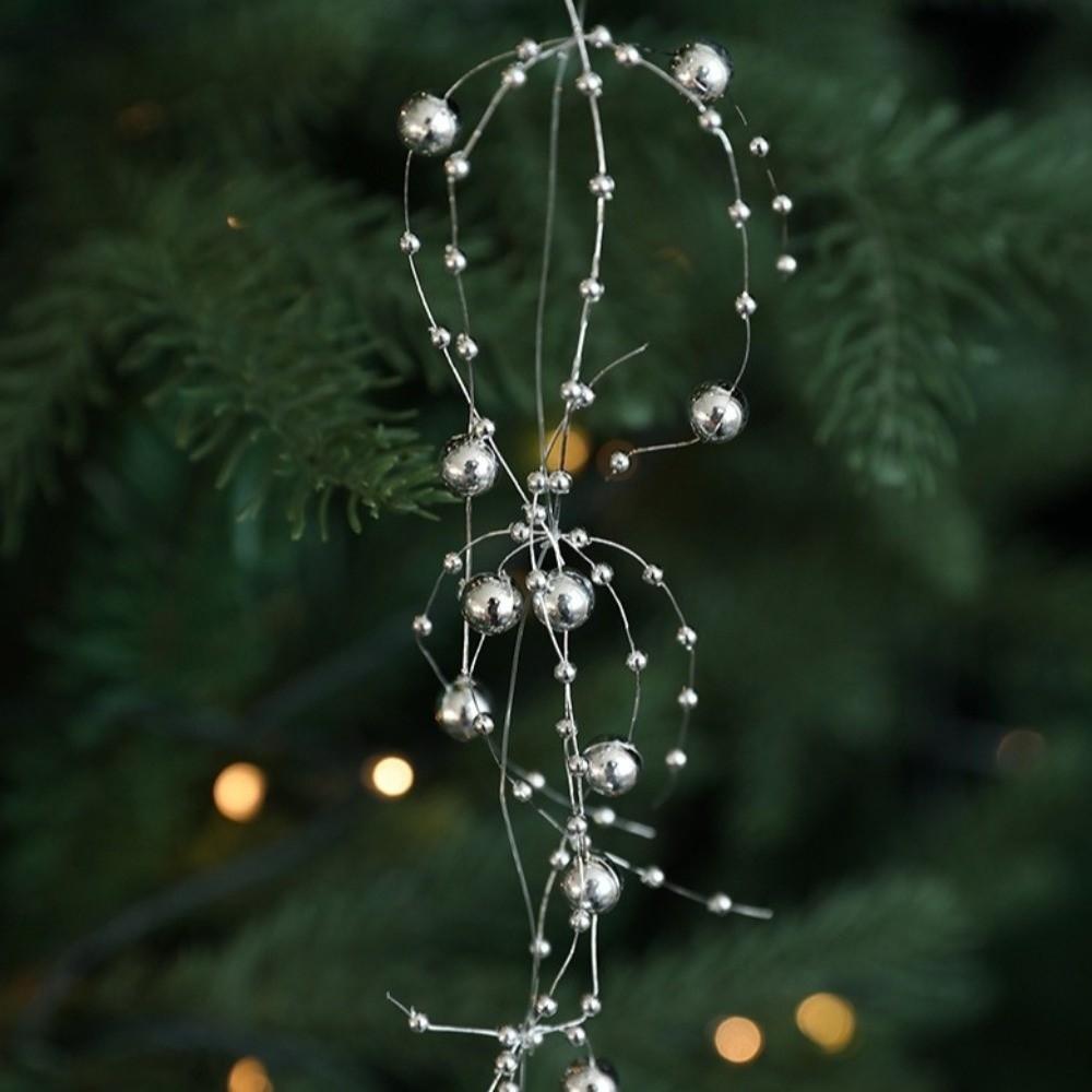 Christmas Tree Crystal Beads Curtain Acrylic Wedding Party Supplies Xmas Tree Garland  Home Decor