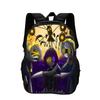 Murder Drones Backpack Durable Fashionable Cartoon Zipper Large Capacity Backpack Best Birthday Gift for Boy and Girl