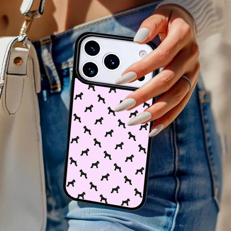 Westie Scottie Scottish Terrier Soft Phone Case For iPhone 17 Air 14 15 13 12 Max Cover For Apple 16e 11 Pro Max Plus Coque