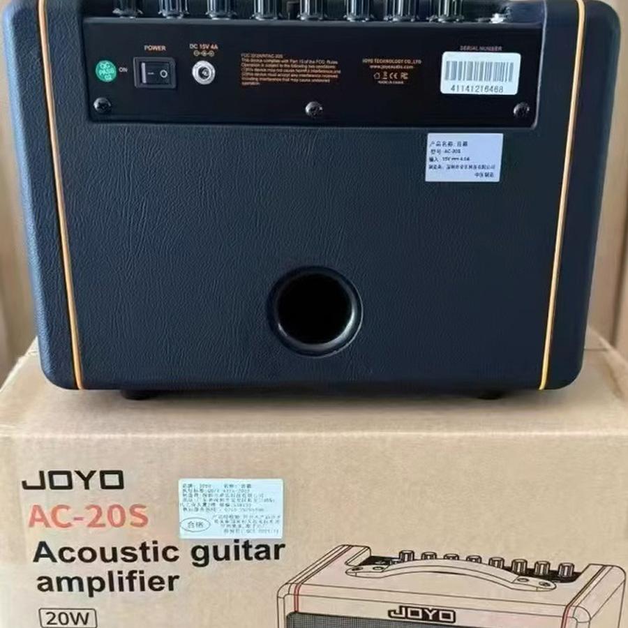 JOYO AC-20S 20W Acoustic Guitar Combo Amplifier with Chorus/Delay/Reverb Effects & Mic Input