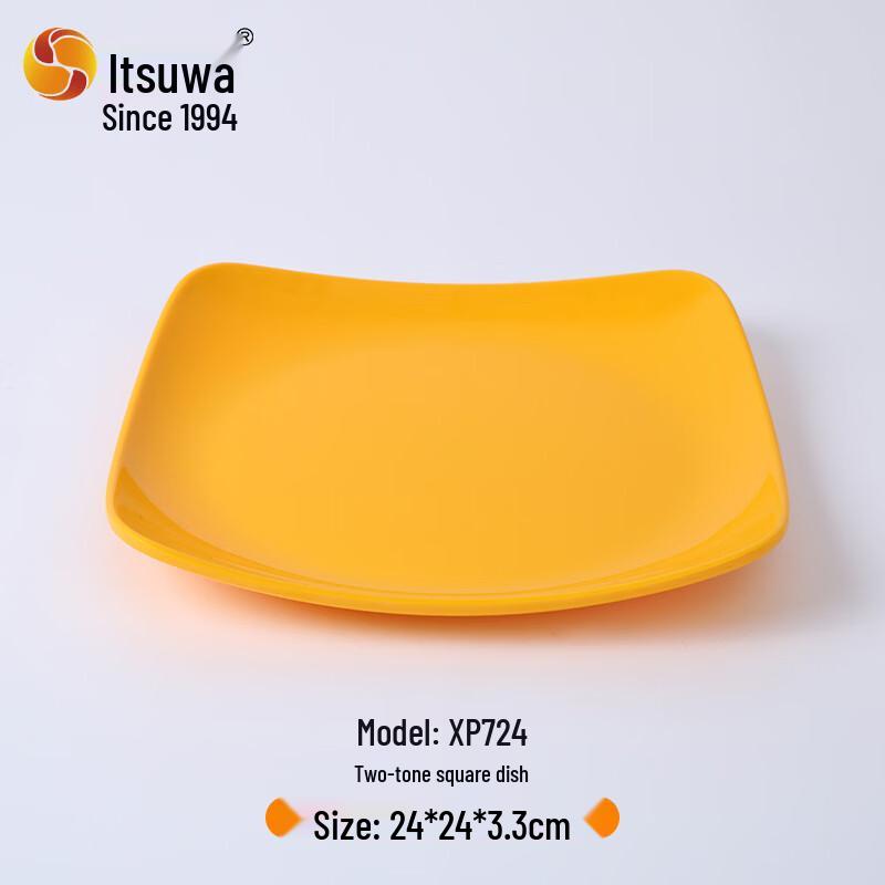 

Wuhe Food-Grade Melamine Square Compartment Plates