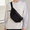 Li-Ning Portable Lightweight Trendy Fashion Oxford Crossbody Bag Unisex Bags Classic-Black Ivory-White XMX021-1