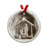 Nativity Scene Christmas Ornaments The Birth of Jesus Christmas Tree Ornaments Religious Holy Family Decor for Christian Gifts