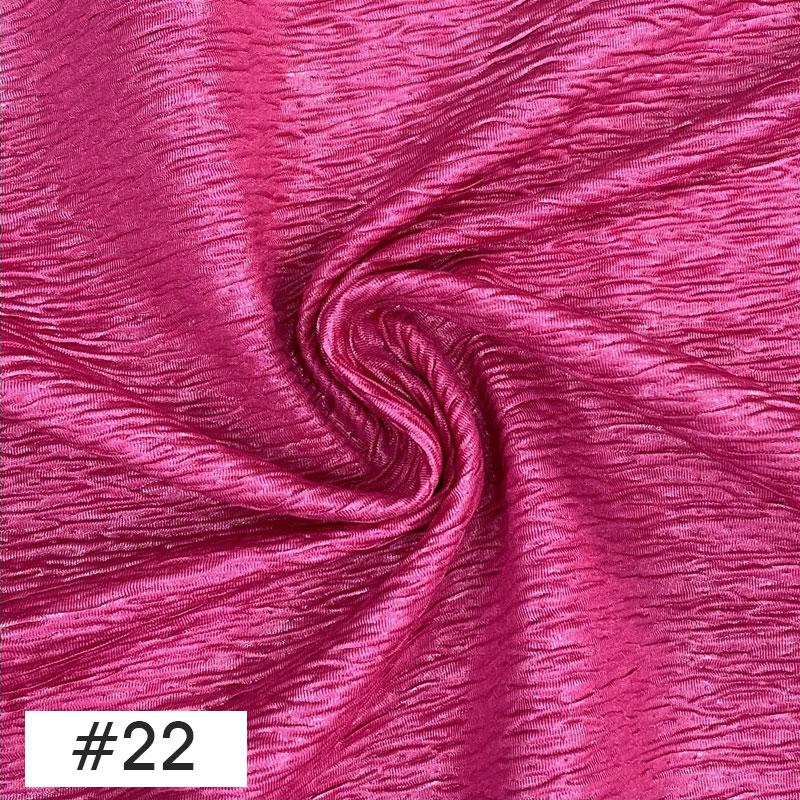 100x150cm Chic Wrinkled Design Fabric Crepe Texture Pleated Fabric For DIY Sewing Costume Car Curtain Background Decoration