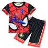Cartoon Digital Printing Boys' Loungewear Pajamas Short-Sleeved Top + Pants Set 521