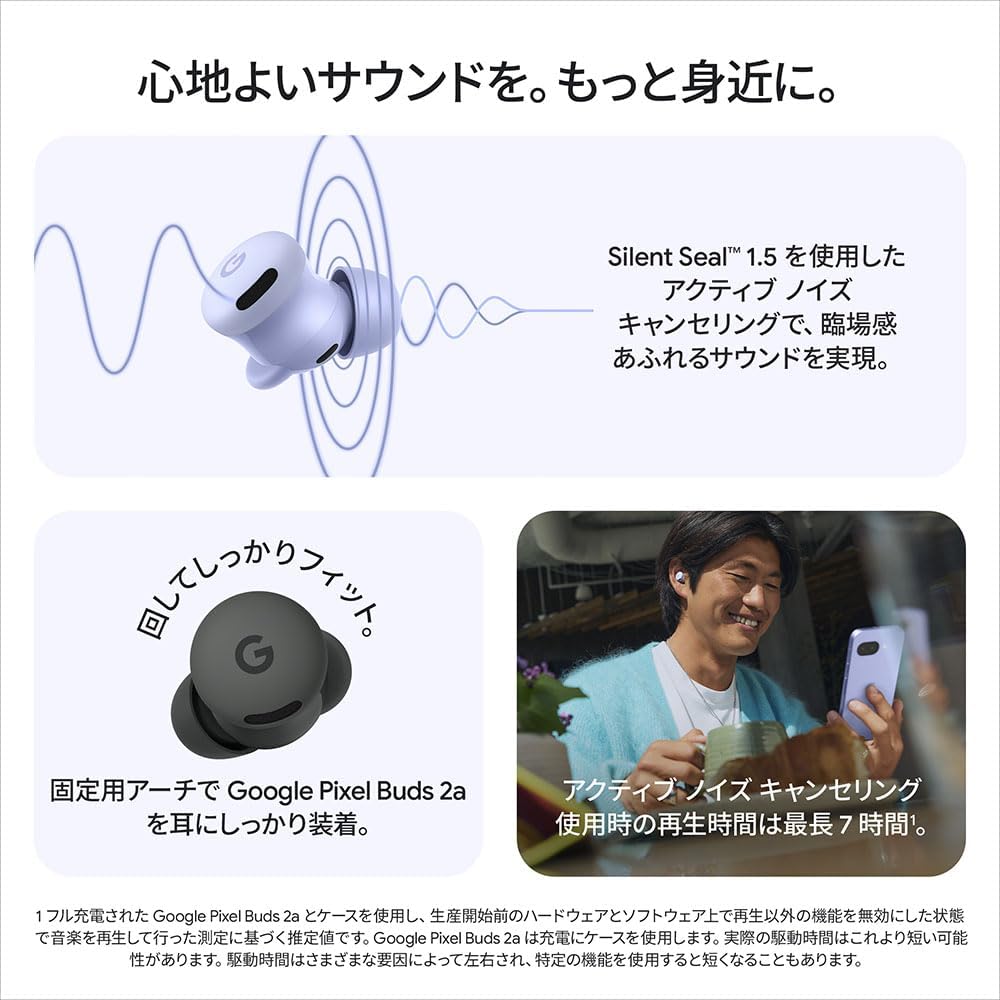Google Pixel Buds 2a Hazel GA06155-JP