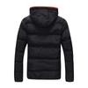 Men's Hooded Cotton Padded Jacket Men's Extra Thick Warm Short Cotton Padded Jacket