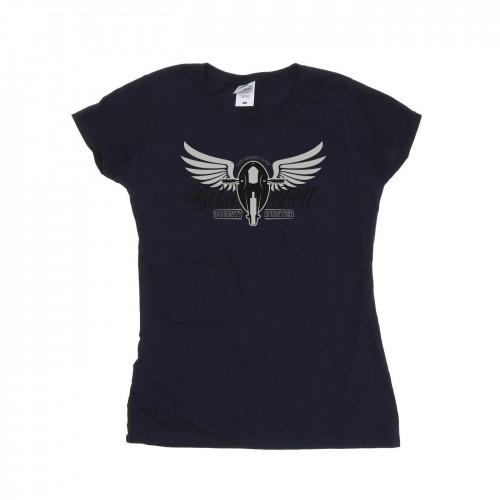 Star Wars Womens/Ladies The Book Of Boba Fett Legend Lives Ship Crest Cotton T-Shirt