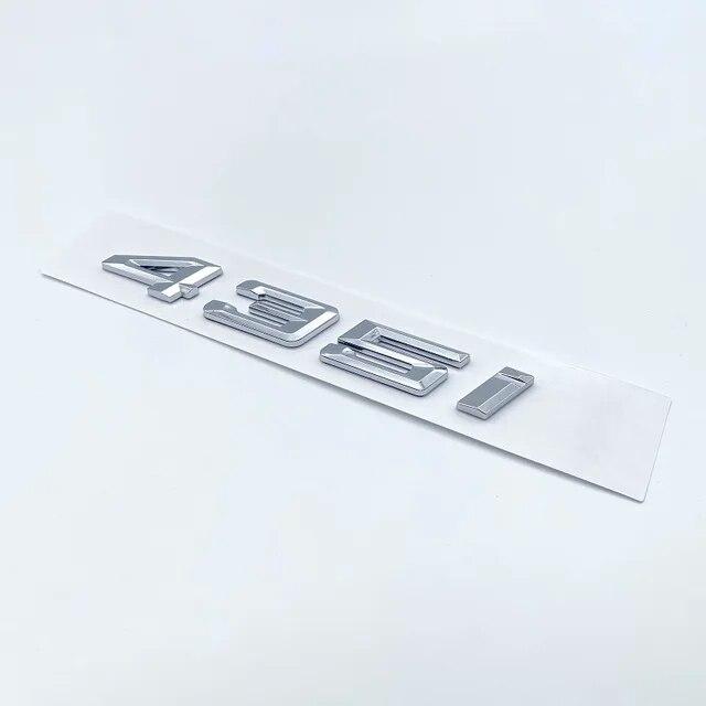 Nowe cyfry litery 420i 428i 430i 435i 440i ABS godło dla BMW serii 4 F32 F33 F36 G22 G23 bagażnik samochodowy tabliczka znamionowa naklejka z logo