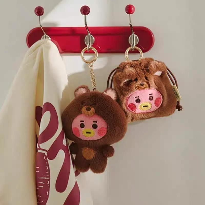 B T2 1 Baby Animal Series, Plush Doll Keychain Pendant, Cute Celebrity Merchandise, Lovely Doll Pendant Gift.