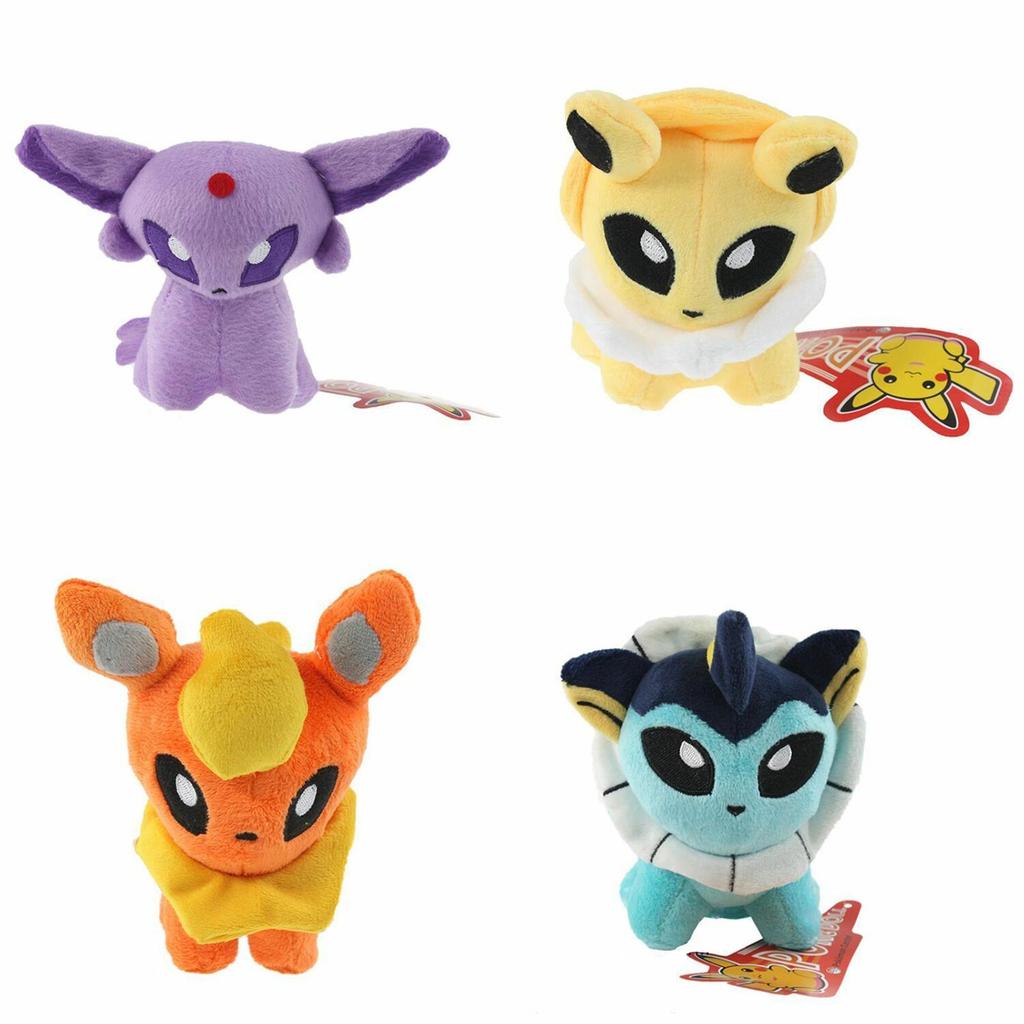 Entzückende Mini 5'' Pokemon Plüschtier Puppenkollektion mit dem niedlichen Evoli und seinen Freunden
