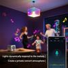 Tuya Bluetooth Smart LED Bulb Dimmable E27/B22 Bulb G80 RGBCW Color Changing Light Intelligent Life APP Group Control Timing