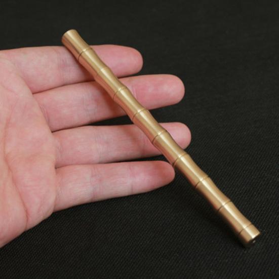 Bambusový model Čistá mosaz Ručně vyrobené Kovové Podpisové Gelové pero Kawaii Kancelářské potřeby
