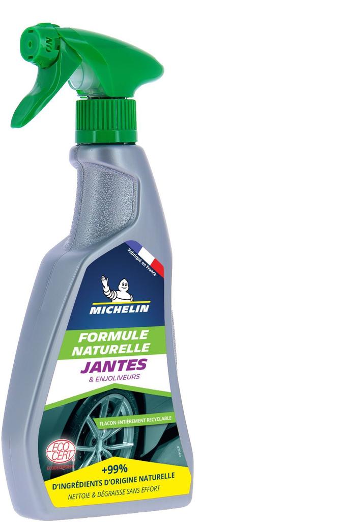 Felgenreiniger Sprühflasche 500ml - MICHELIN - Natürliche Formel, alle Arten von Felgen und Radkappen