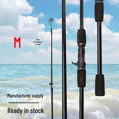 ML Action Pistol Grip Spinning Fishing Rod for Sea, Blackfish, Long Cast, and Ice Fishing