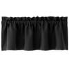 Fabric Short Curtains/valances With Rod Pocket Design For Easy Installation. Made Of Breathable, Skin-friendly Fabric, They Offer Partial And So