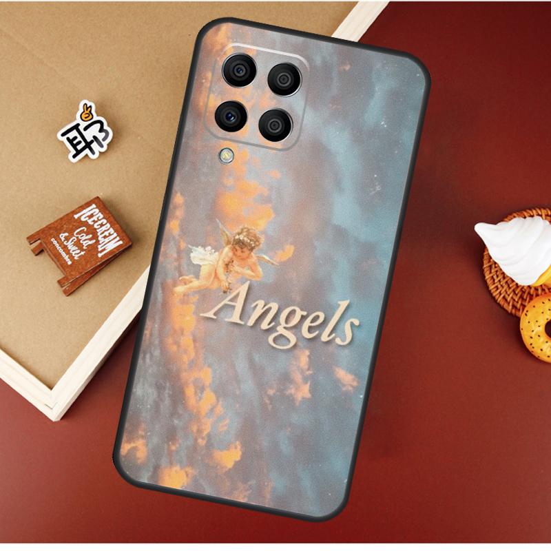 Renaissance Angels For Samsung Galaxy M31 M51 M21 M11 M20 M13 M33 M53 M52 M32 M12 M14 M34 M54 M55 M15 Case
