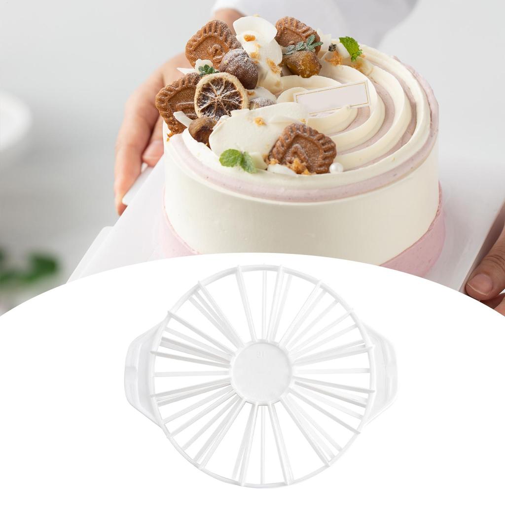 Cake Slicer For Even Slices Round Cake Portion Cutter Pie Pastry Servers For Family Home Decoration Party Friends Picnic