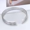 S999 Sterling Silver Handmade Hammer Pattern Heart Sutra Bottom Bracelet Retro Ethnic Style Bracelet Lotus Fish Foot Silver