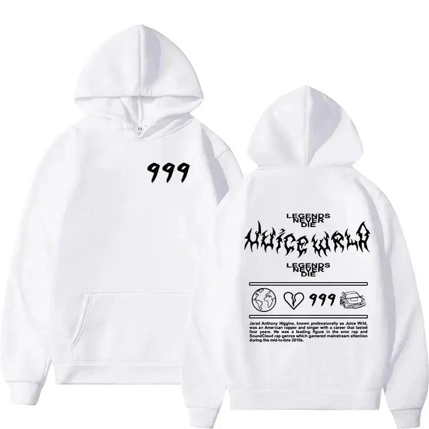 Men's and Women's Hooded Sweatshirts, Fashionable Hip-hop Casual Pullovers, Autumn Boys' and Girls' Black Streetwear