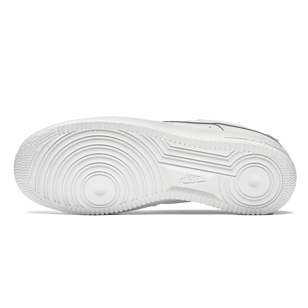 Nike Air Force 1 Cushioning Abrasion Resistant Cushioning, Wear Resistant Low Top Skateboard Shoes Women's White Gray FV5951-111 (Team1326-GSBOX)