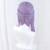 Perucă scurtă Hiiragi Shinoa pentru cosplay, violet deschis, cu împletituri, rezistentă la căldură, păr sintetic, pentru petrecere, anime, peruci + capac pentru perucă