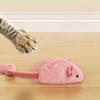 Interactive Mouse Plush Cat Chew Toy Squeaky Luminous Mice Kitten Toy Bite Resistant Teeth Cleaning Cat Toy Supplies
