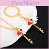 Cardcaptor Sakura Bird Head Magic Wand Necklace With Alloy Pendant For Cosplay Fans