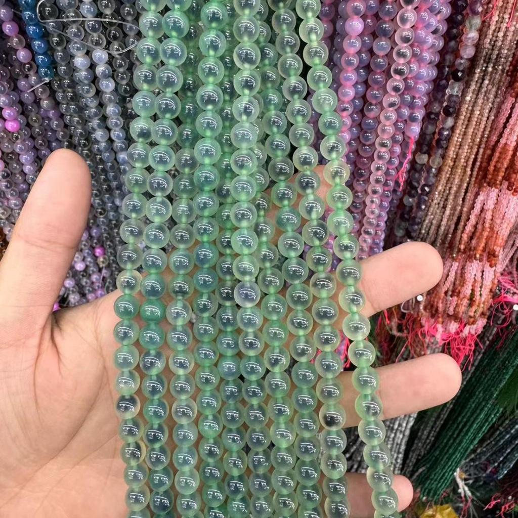 Colorful Agate Round Beads for DIY Jewelry – Popular Style Semi-Finished Accessories