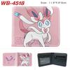 Pokemon Full Color Short Card Holder Coin Purse Bifold Wallet Cute Anime Peripheral Change Pouch
